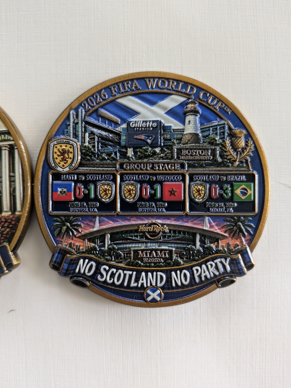 2026 FIFA World Cup Scotland Commemorative Coin